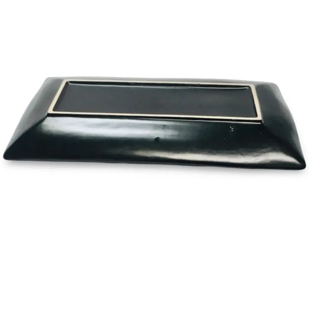 Enameled Ceramic Serving Tray